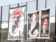 Trapo - Bandeira - Faixa - Telón - Trapo de la Barra: Los Danu Stones • Club: Danubio