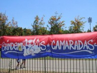 Trapo - Bandeira - Faixa - Telón - Trapo de la Barra: Los de Abajo • Club: Universidad de Chile - La U