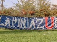 Trapo - Bandeira - Faixa - Telón - Trapo de la Barra: Los de Abajo • Club: Universidad de Chile - La U