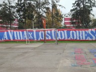 Trapo - Bandeira - Faixa - Telón - Trapo de la Barra: Los de Abajo • Club: Universidad de Chile - La U