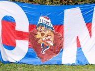 Trapo - Bandeira - Faixa - Telón - Trapo de la Barra: Los de Abajo • Club: Universidad de Chile - La U • País: Chile