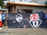 Trapo - Bandeira - Faixa - Telón - Trapo de la Barra: Los de Abajo • Club: Universidad de Chile - La U