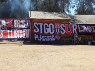 Trapo - Bandeira - Faixa - Telón - Trapo de la Barra: Los de Abajo • Club: Universidad de Chile - La U