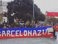 Trapo - Bandeira - Faixa - Telón - Trapo de la Barra: Los de Abajo • Club: Universidad de Chile - La U