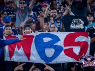 Trapo - Bandeira - Faixa - Telón - Trapo de la Barra: Los de Abajo • Club: Universidad de Chile - La U