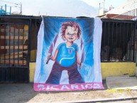 Trapo - Bandeira - Faixa - Telón - Trapo de la Barra: Los de Abajo • Club: Universidad de Chile - La U