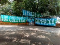 Trapo - Bandeira - Faixa - Telón - Trapo de la Barra: Los de Siempre • Club: Jaguares de Córdoba