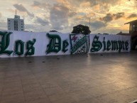 Trapo - Bandeira - Faixa - Telón - Trapo de la Barra: Los de Siempre • Club: Oriente Petrolero