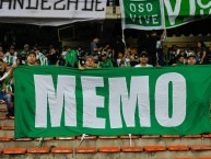 Trapo - Bandeira - Faixa - Telón - Trapo de la Barra: Los del Sur • Club: Atlético Nacional • País: Colombia