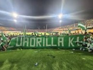 Trapo - Bandeira - Faixa - Telón - Trapo de la Barra: Los del Sur &bull; Club: Atlético Nacional
