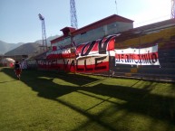 Trapo - Bandeira - Faixa - Telón - Trapo de la Barra: Los del Valle • Club: Unión San Felipe