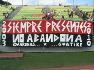 Trapo - Bandeira - Faixa - Telón - Trapo de la Barra: Los Demonios Rojos • Club: Caracas