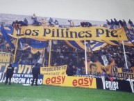 Trapo - Bandeira - Faixa - Telón - "LOS PILLINES PTE" Trapo de la Barra: Los Guerreros • Club: Rosario Central • País: Argentina