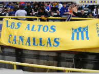Trapo - Bandeira - Faixa - Telón - "Los altos canallas" Trapo de la Barra: Los Guerreros &bull; Club: Rosario Central &bull; País: Argentina