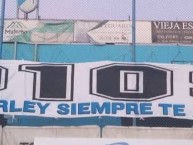 Trapo - Bandeira - Faixa - Telón - Trapo de la Barra: Los Inmortales • Club: Temperley • País: Argentina