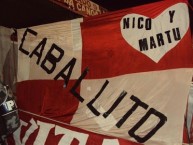 Trapo - Bandeira - Faixa - Telón - Trapo de la Barra: Los Leales • Club: Estudiantes de La Plata