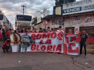 Trapo - Bandeira - Faixa - Telón - "La g" Trapo de la Barra: Los Leales • Club: Estudiantes de La Plata • País: Argentina