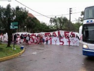 Trapo - Bandeira - Faixa - Telón - Trapo de la Barra: Los Leales • Club: Estudiantes de La Plata