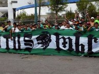 Trapo - Bandeira - Faixa - Telón - "Soy tu sombra LDA" Trapo de la Barra: Los Lokos de Arriba • Club: León • País: México