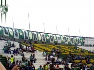 Trapo - Bandeira - Faixa - Telón - "Los Lokos de Arriba LDA" Trapo de la Barra: Los Lokos de Arriba • Club: León