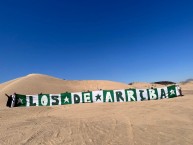 Trapo - Bandeira - Faixa - Telón - Trapo de la Barra: Los Lokos de Arriba • Club: León