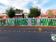 Trapo - Bandeira - Faixa - Telón - Trapo de la Barra: Los Lokos de Arriba • Club: León