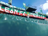 Trapo - Bandeira - Faixa - Telón - Trapo de la Barra: Los Lokos de Arriba • Club: León • País: México