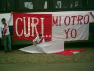 Trapo - Bandeira - Faixa - Telón - "Curi... mi otro yo" Trapo de la Barra: Los Marginales • Club: Curicó Unido