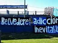 Trapo - Bandeira - Faixa - Telón - Trapo de la Barra: Los Negros de la Cuchilla • Club: Liverpool de Montevideo