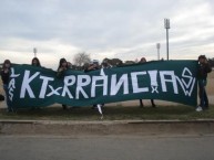 Trapo - Bandeira - Faixa - Telón - "Las Katurrancias" Trapo de la Barra: Los Panzers • Club: Santiago Wanderers