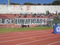 Trapo - Bandeira - Faixa - Telón - "LUNATICAS" Trapo de la Barra: Los Panzers • Club: Santiago Wanderers • País: Chile