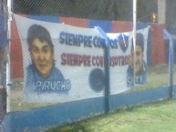 Trapo - Bandeira - Faixa - Telón - Trapo de la Barra: Los Pibes • Club: Güemes