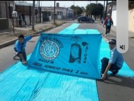 Trapo - Bandeira - Faixa - Telón - "Jose i Diaz" Trapo de la Barra: Los Piratas Celestes de Alberdi • Club: Belgrano • País: Argentina