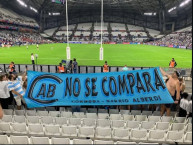 Trapo - Bandeira - Faixa - Telón - Trapo de la Barra: Los Piratas Celestes de Alberdi &bull; Club: Belgrano &bull; País: Argentina