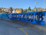 Trapo - Bandeira - Faixa - Telón - Trapo de la Barra: Los Piratas Celestes de Alberdi &bull; Club: Belgrano &bull; País: Argentina