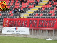 Trapo - Bandeira - Faixa - Telón - Trapo de la Barra: Los Rojinegros • Club: Rangers de Talca