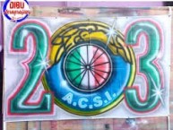 Trapo - Bandeira - Faixa - Telón - Trapo de la Barra: Los Tanos &bull; Club: Audax Italiano