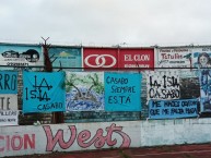 Trapo - Bandeira - Faixa - Telón - Trapo de la Barra: Los Villeros • Club: Cerro