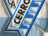 Trapo - Bandeira - Faixa - Telón - Trapo de la Barra: Los Villeros &bull; Club: Cerro