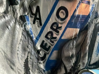 Trapo - Bandeira - Faixa - Telón - "DEL NORTE VENGO" Trapo de la Barra: Los Villeros &bull; Club: Cerro &bull; País: Uruguay
