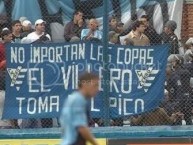 Trapo - Bandeira - Faixa - Telón - Trapo de la Barra: Los Villeros • Club: Cerro • País: Uruguay