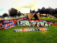 Trapo - Bandeira - Faixa - Telón - Trapo de la Barra: Mafia Azul Grana • Club: Deportivo Quito