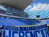 Trapo - Bandeira - Faixa - Telón - Trapo de la Barra: Malkriados • Club: Puebla Fútbol Club