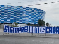 Trapo - Bandeira - Faixa - Telón - Trapo de la Barra: Malkriados • Club: Puebla Fútbol Club