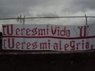 Trapo - Bandeira - Faixa - Telón - Trapo de la Barra: Muerte Blanca • Club: LDU • País: Ecuador