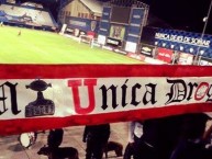 Trapo - Bandeira - Faixa - Telón - "MI UNICA DROGA" Trapo de la Barra: Muerte Blanca • Club: LDU