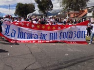 Trapo - Bandeira - Faixa - Telón - Trapo de la Barra: Muerte Blanca • Club: LDU