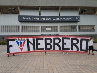 Trapo - Bandeira - Faixa - Telón - Trapo de la Barra: Muerte Blanca • Club: LDU • País: Ecuador