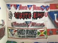 Trapo - Bandeira - Faixa - Telón - Trapo de la Barra: Muerte Blanca • Club: LDU • País: Ecuador