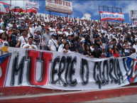 Trapo - Bandeira - Faixa - Telón - Trapo de la Barra: Muerte Blanca • Club: LDU